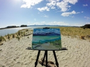 Eagle Beach Painting Outdoors